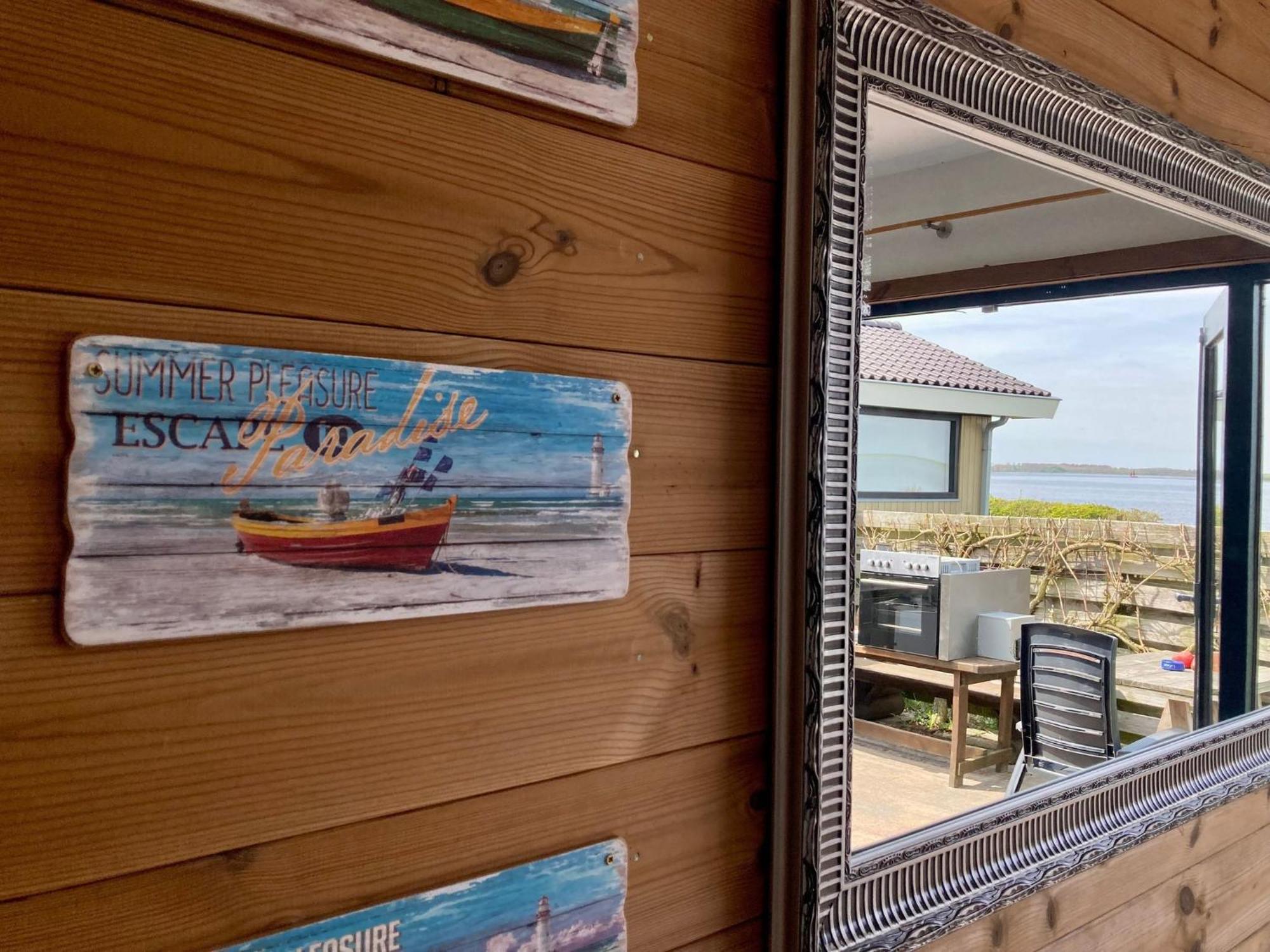 Lakeview 6 Pers Holiday Home Aurora With Fenced Garden, Whirlpool And Sauna Anjum Екстериор снимка